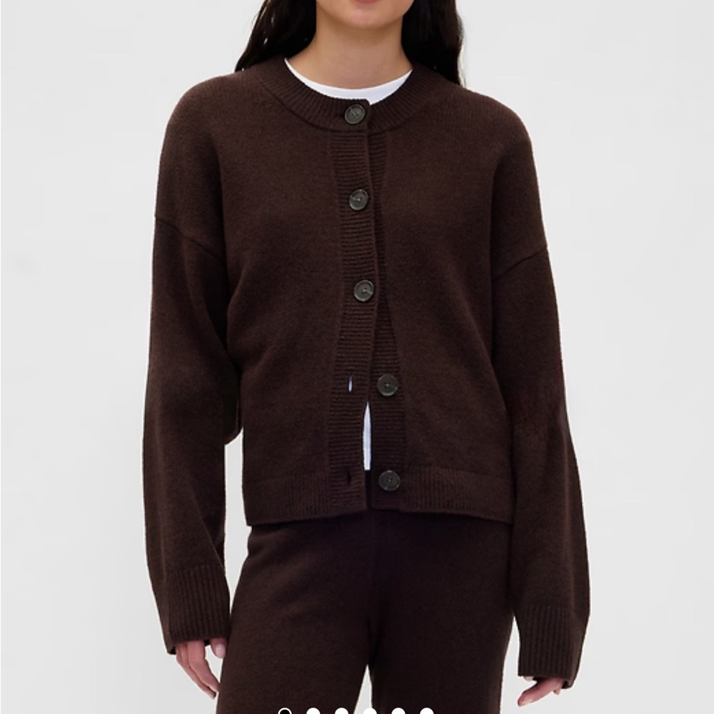 Gap cashsoft oversized chunky cardigan